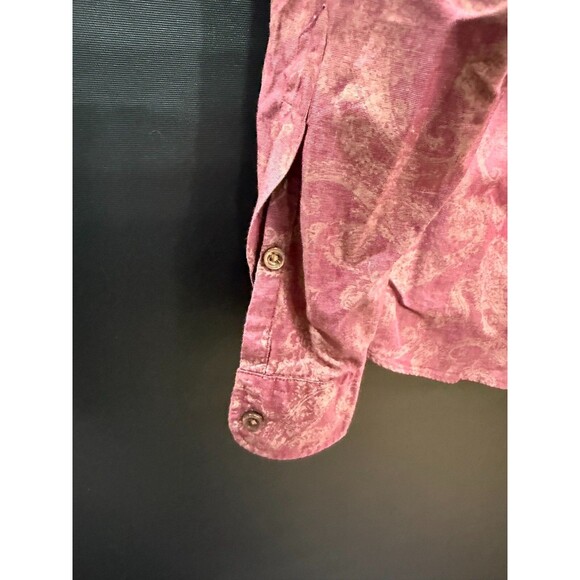 Vtg Cremieux Classic Long Sleeve Shirt Men XL Red White 38 Collection Button Up - Picture 7 of 7